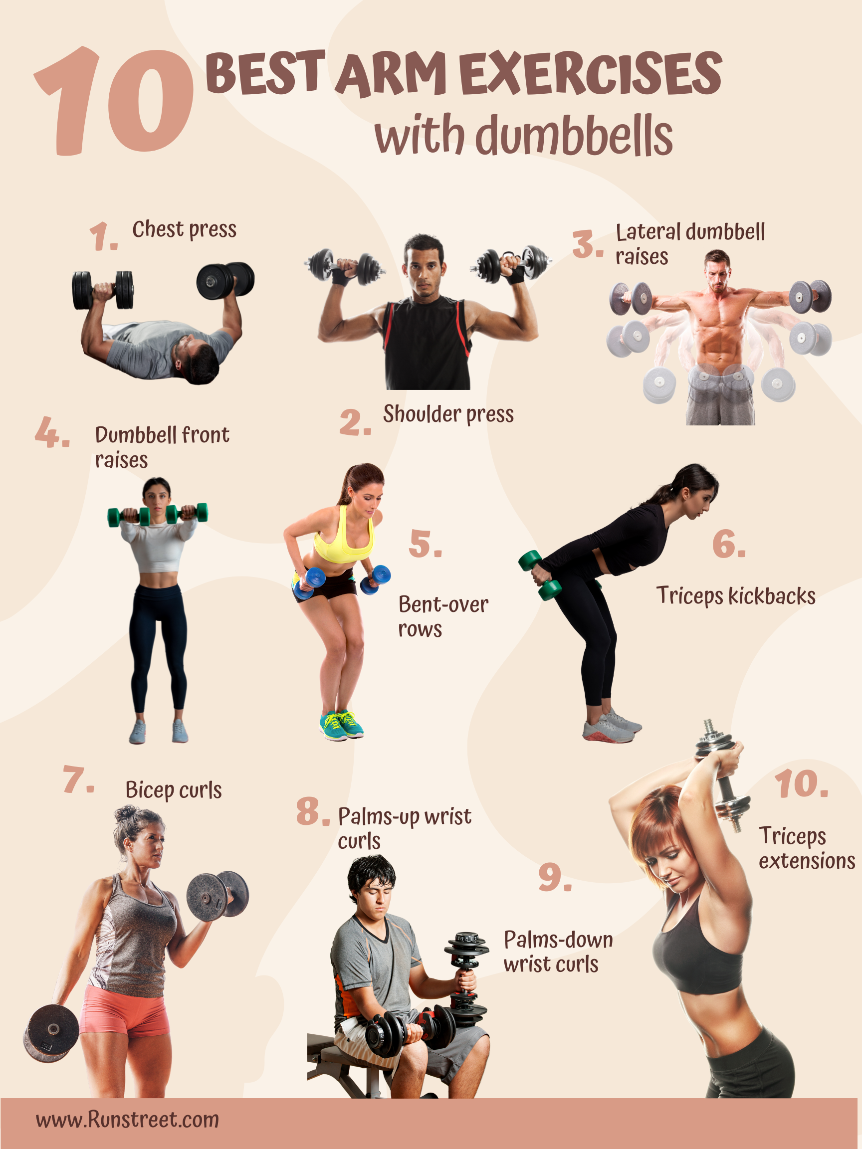 10 Best Arm Workouts with Dumbbells to Sculpt Your Arms — Runstreet