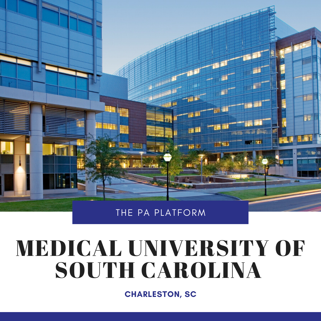 Program Spotlight Medical University Of South Carolina — The Pa Platform