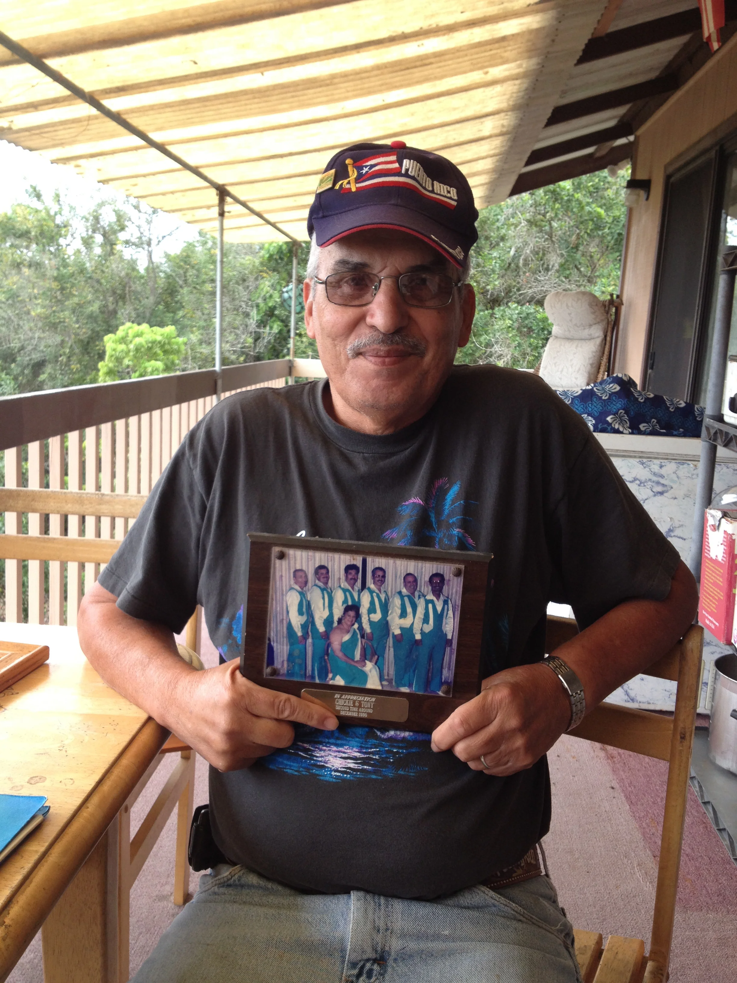 Tony Dias (Puerto Rican). Community activist, artist. Mexican.