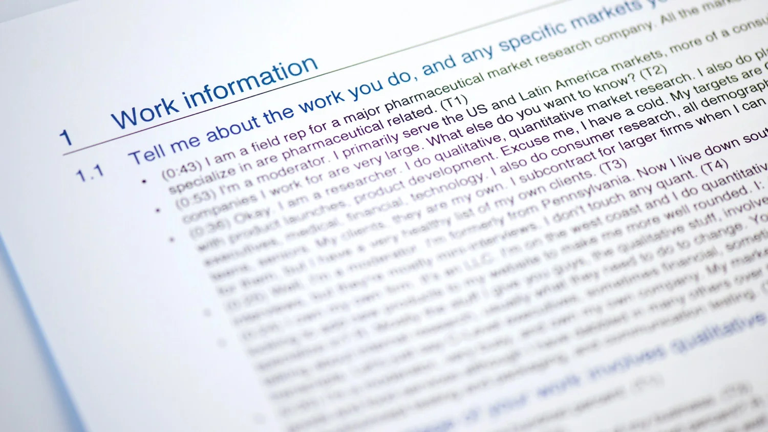 Content Analysis — Babbletype