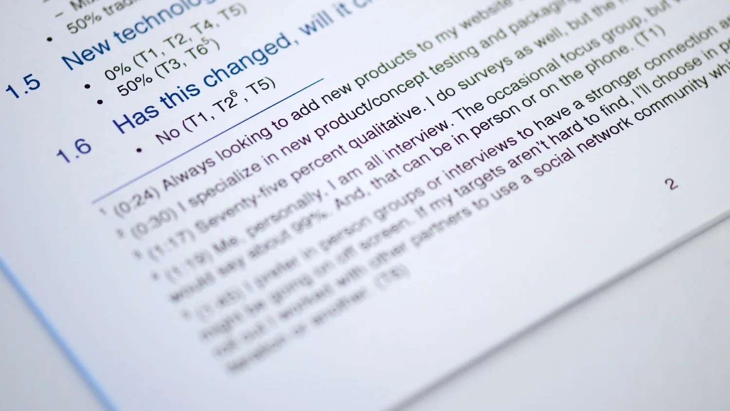 Content Analysis — Babbletype