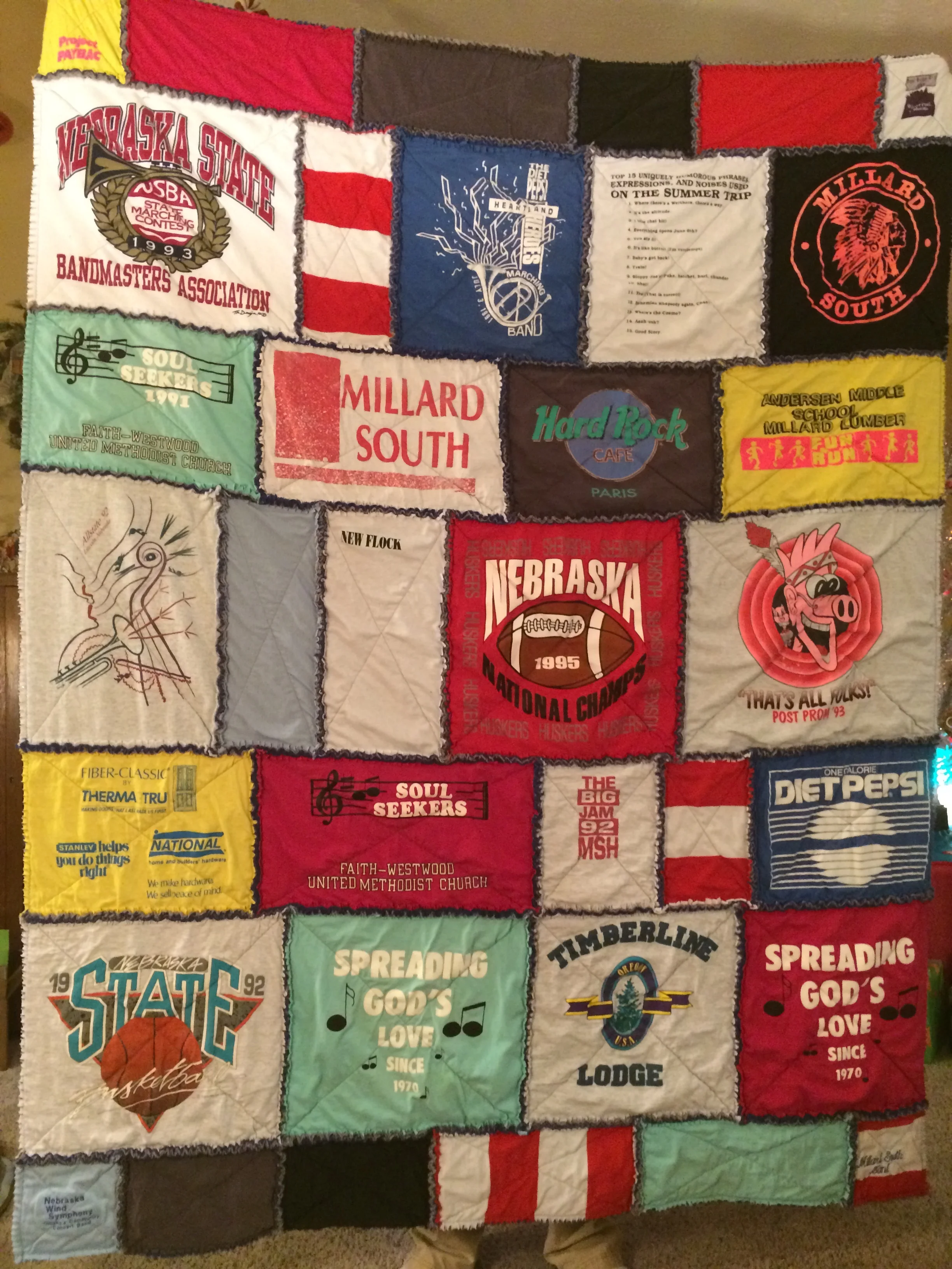 Raggy T-Shirt Quilts