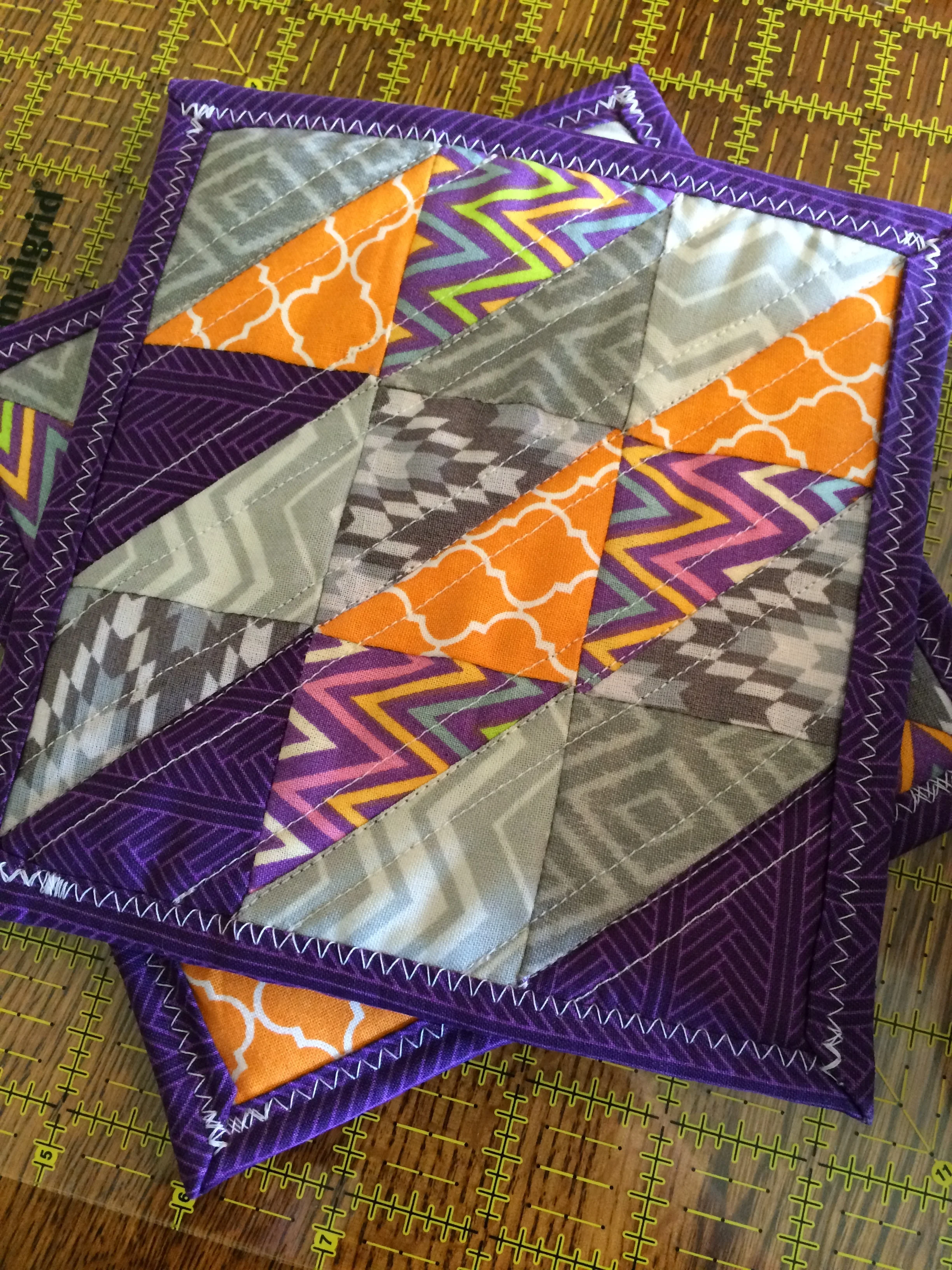 Triangle Practice: Potholders