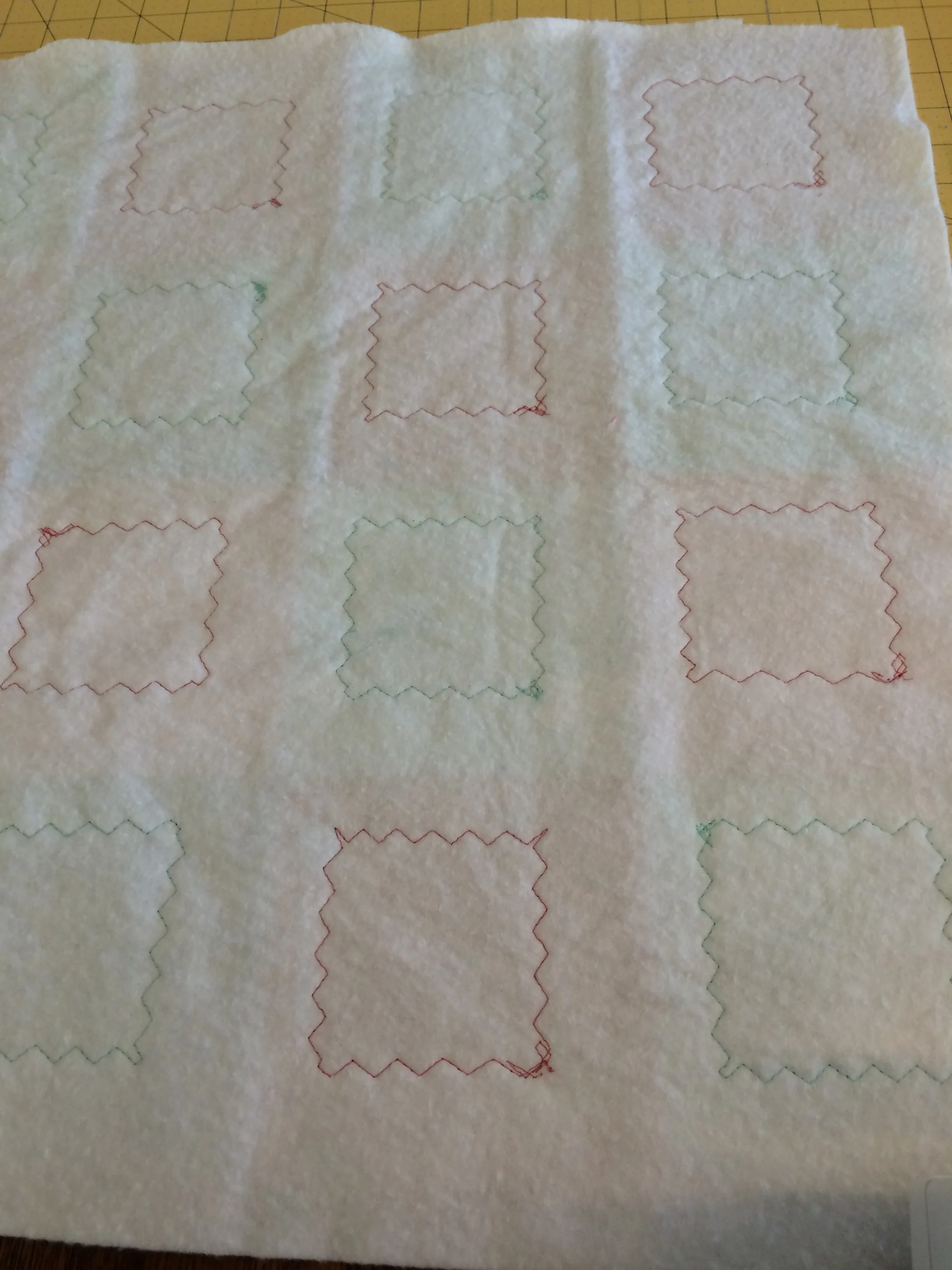 Pinwheel Quilt Step Three: Quilting Part Two