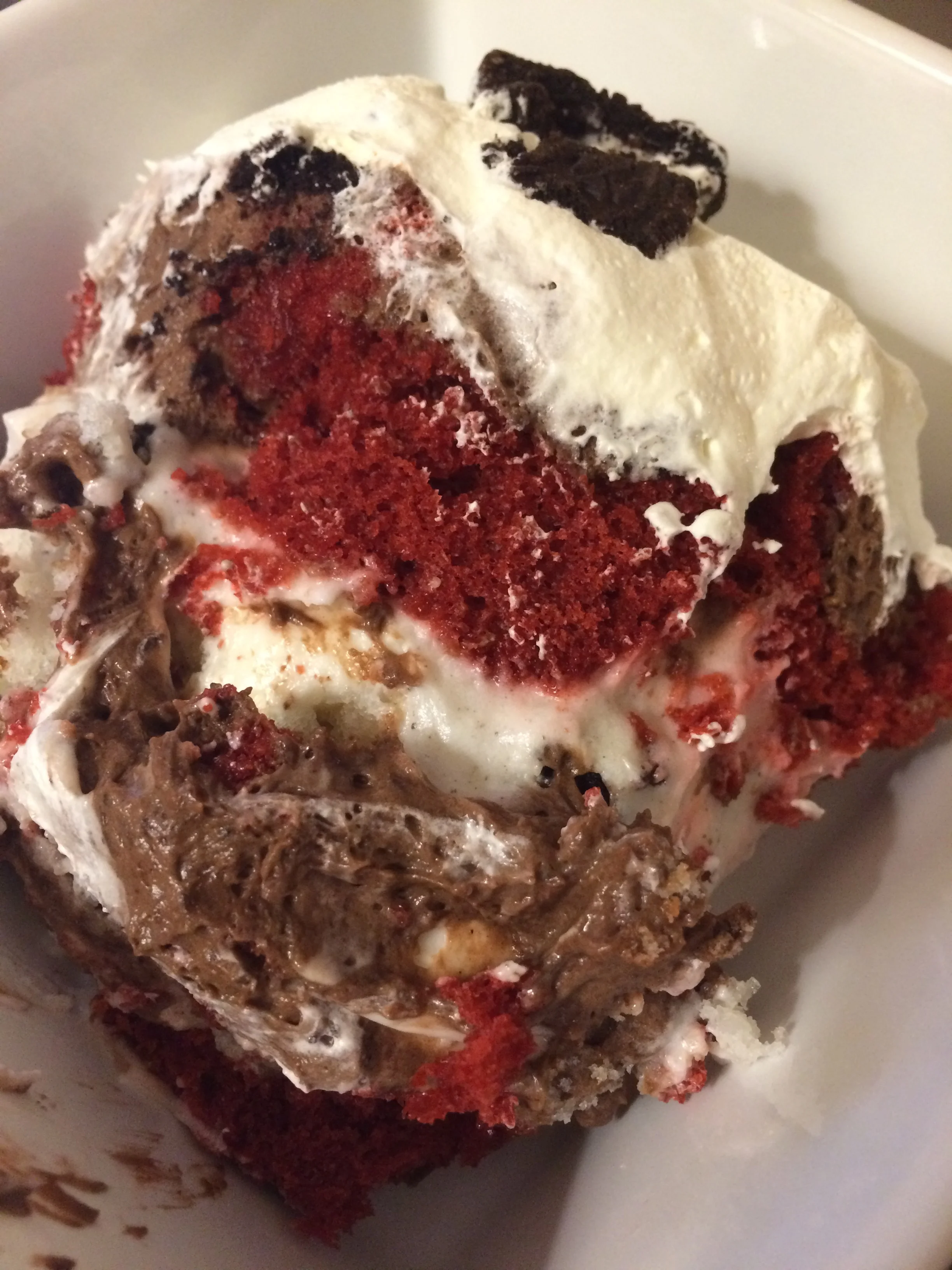 Leftover Cupcake Trifle