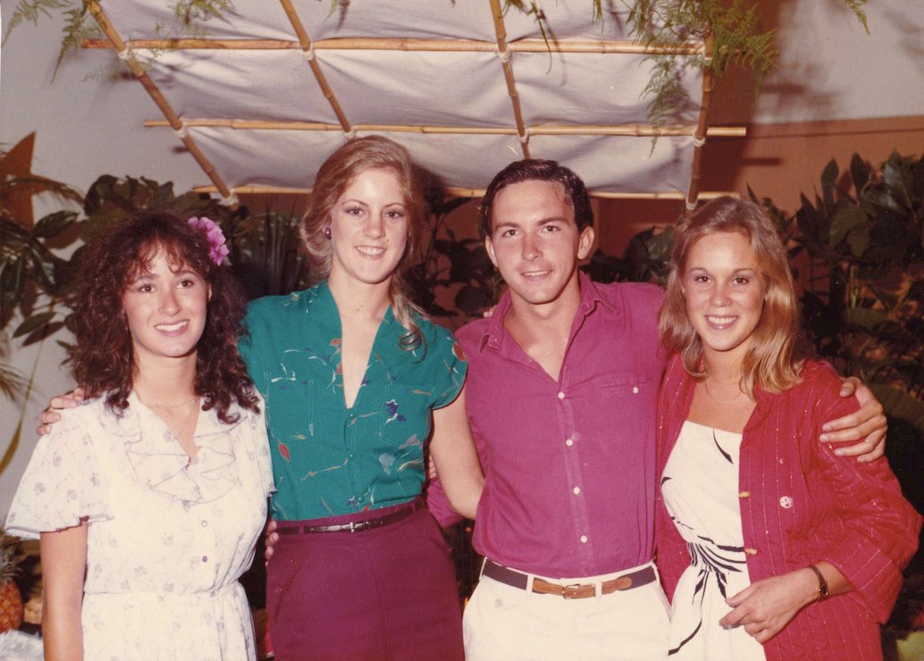 Linda's first show-house in Boca Raton, FL as President of the student ASID with her fellow officers!