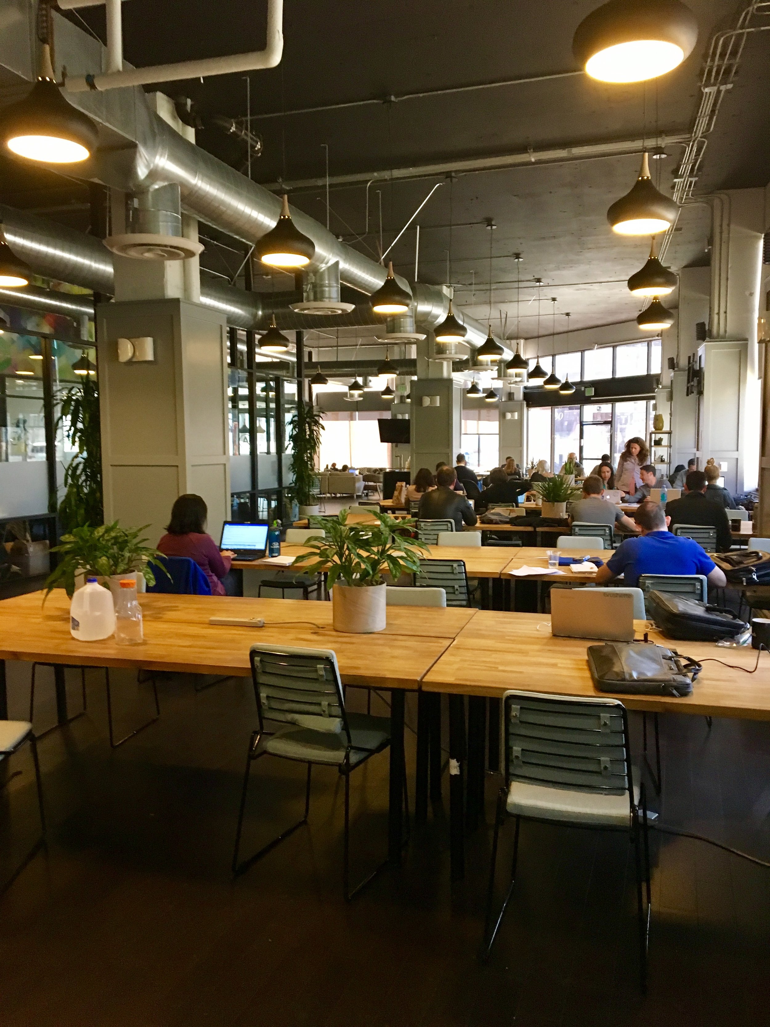 Workin', co-workin', entrepreneurin' all day!