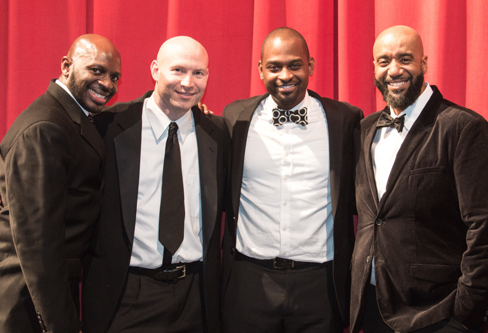 With the great Apollo Theater Amateur Night Band