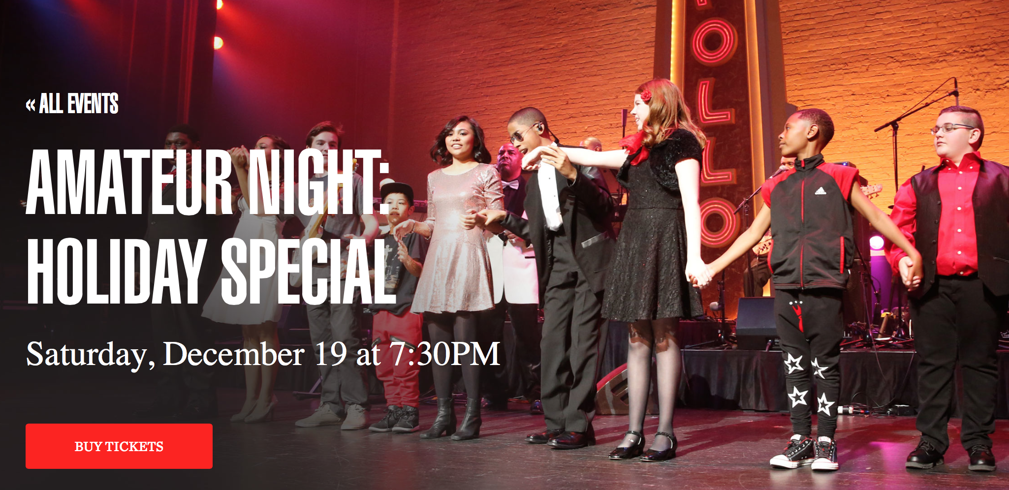 Apollo Holiday Show