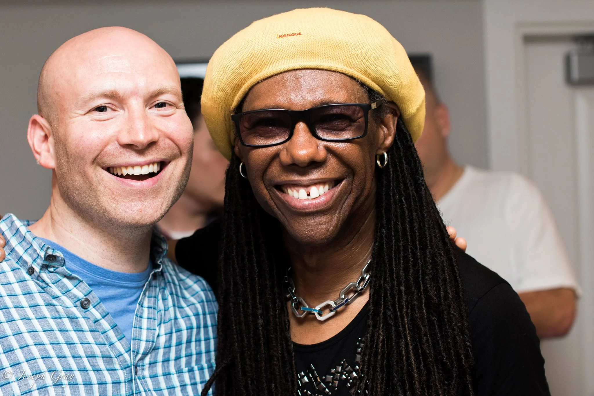 Matt with Nile Rogers