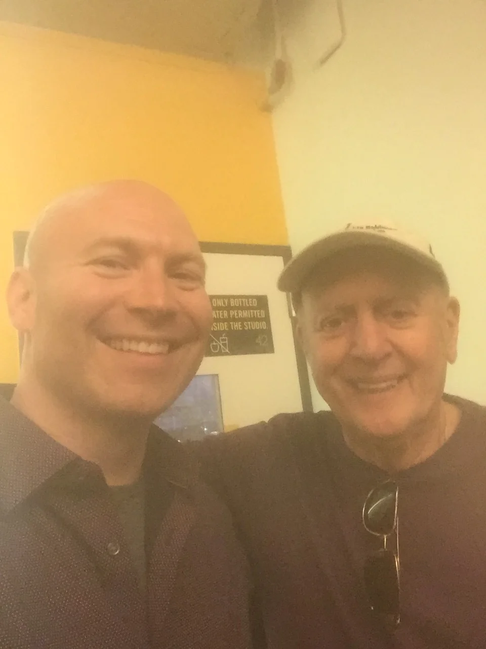 Matt with Mike Stoller