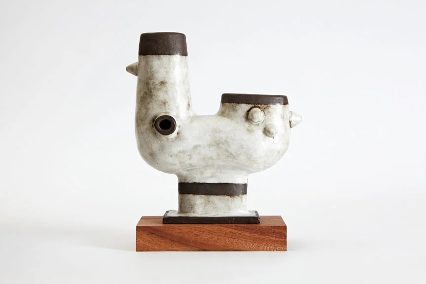 2. Ceramic (untitled) 9.5"x 9"x 4"