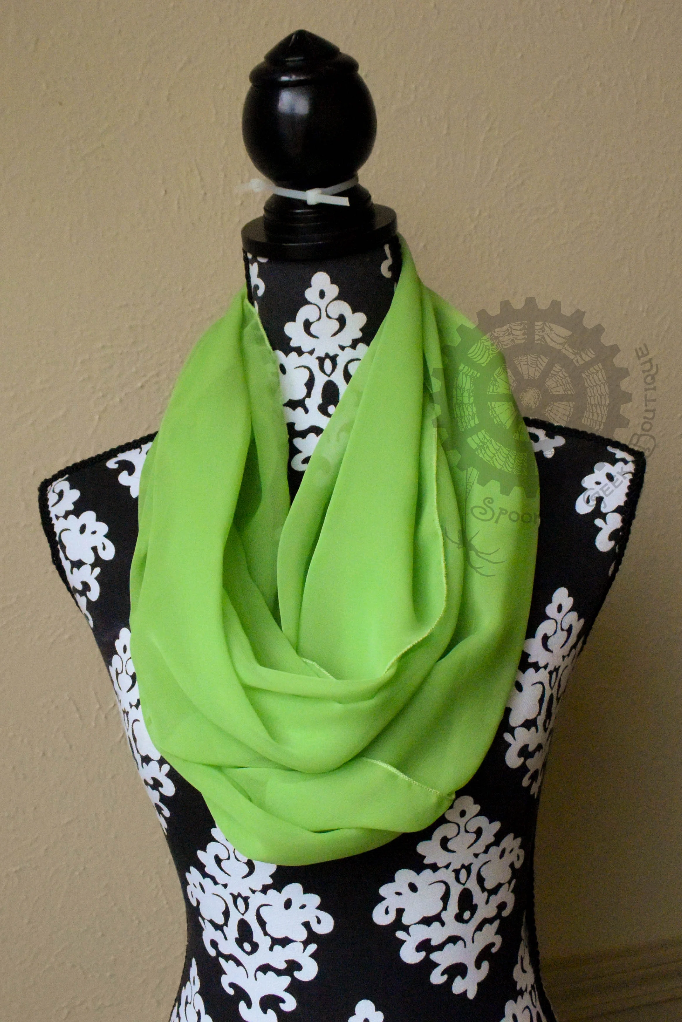 Spring Green Scarf