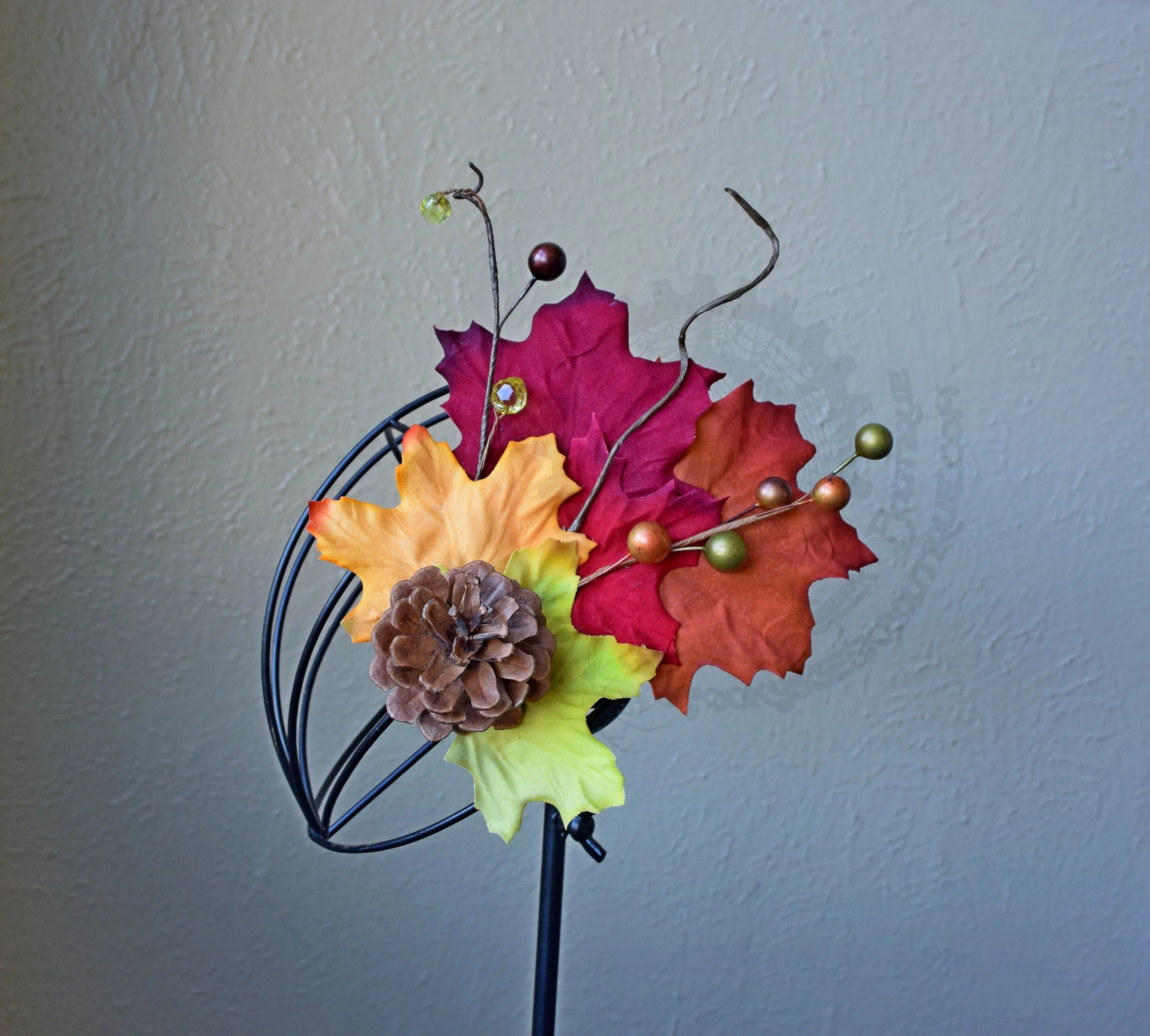 Autumn Leaves Fascinator