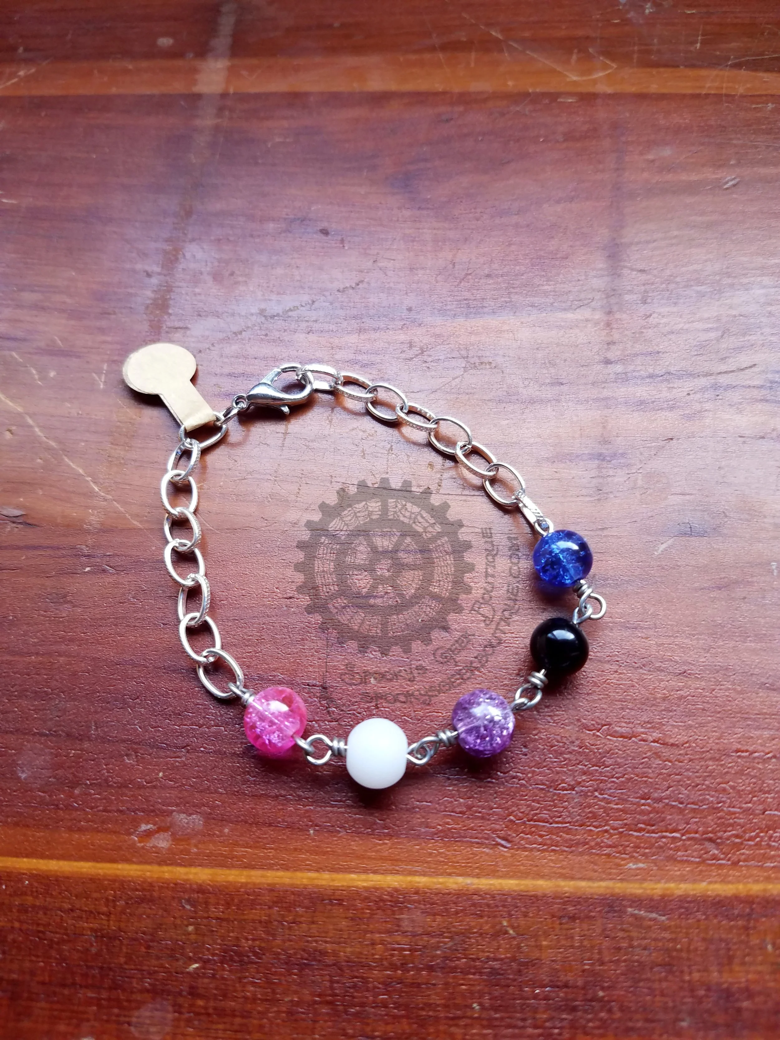 Genderfluid Pride Bracelet