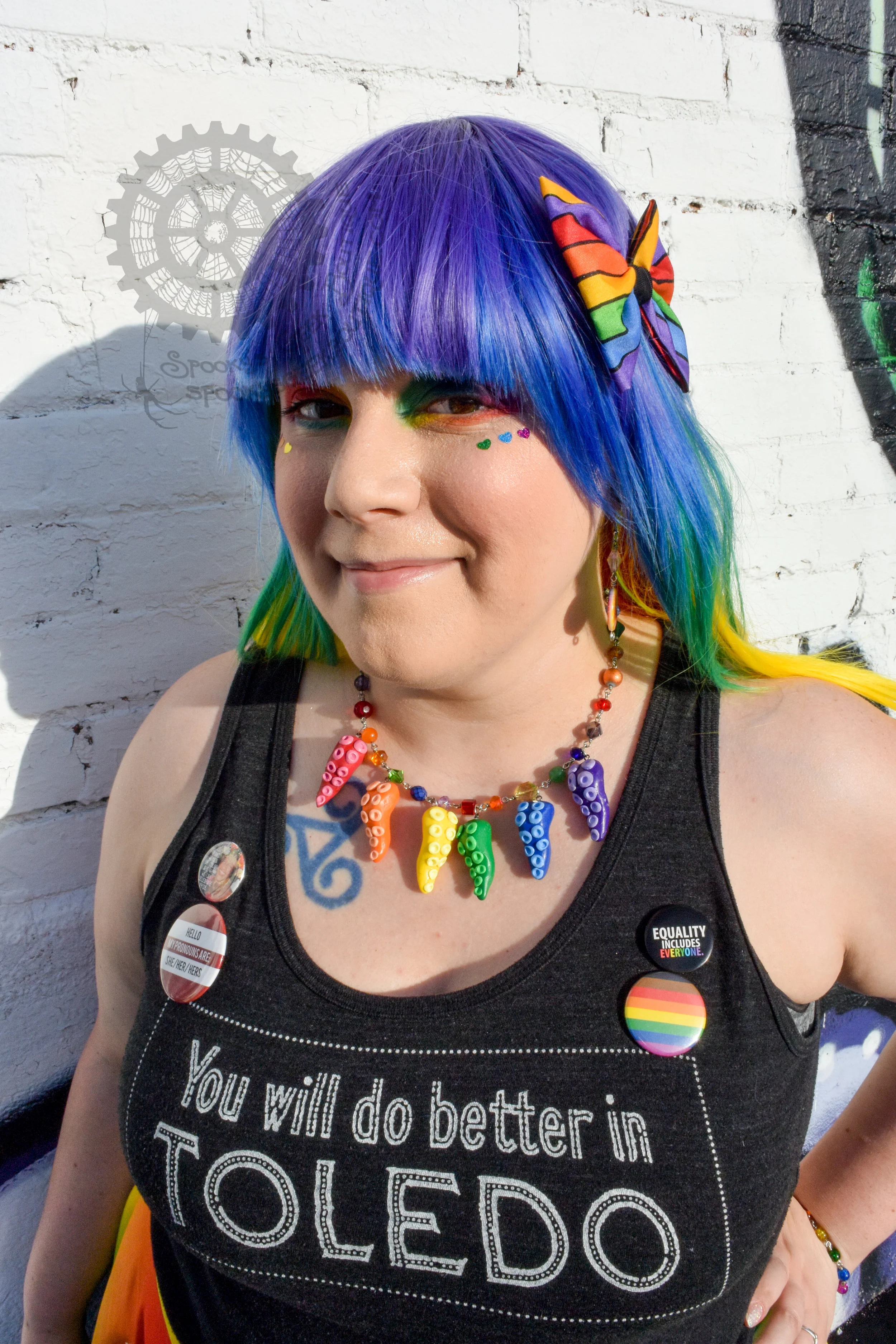 LGBT+ Pride Tentacle Necklace