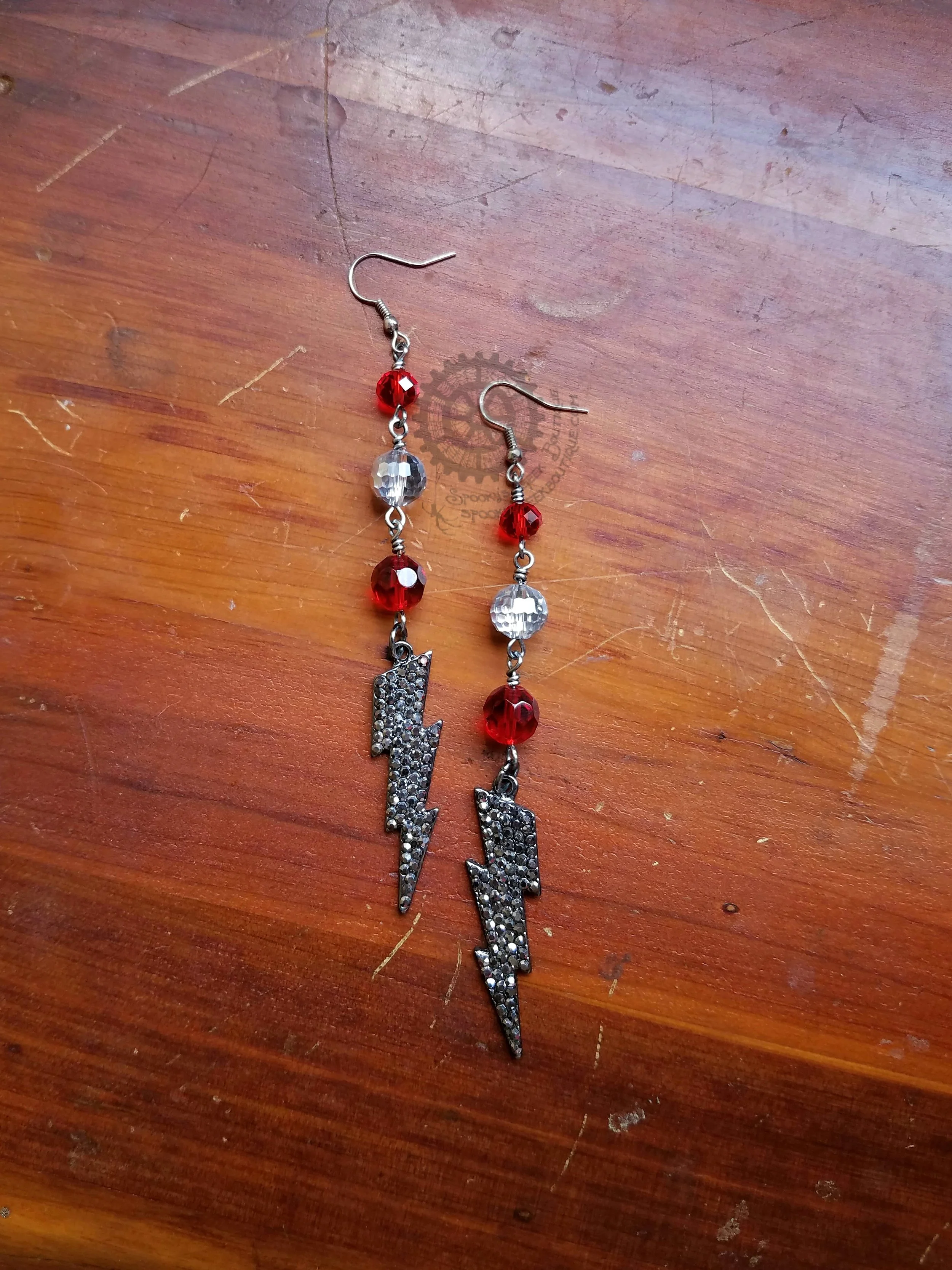 Rock star earrings outlet