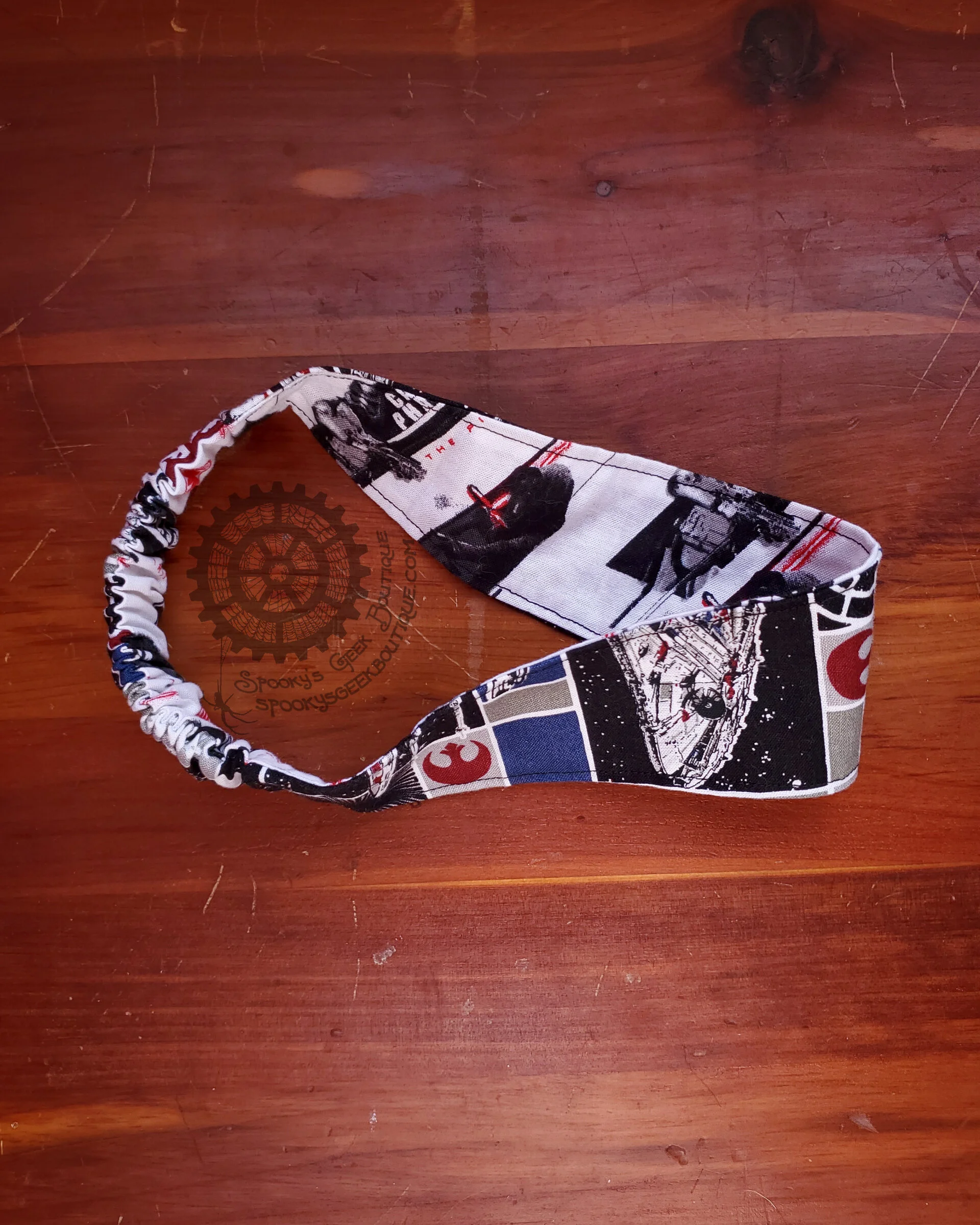 Space Wars Ships/Dark Side Reversible Headband