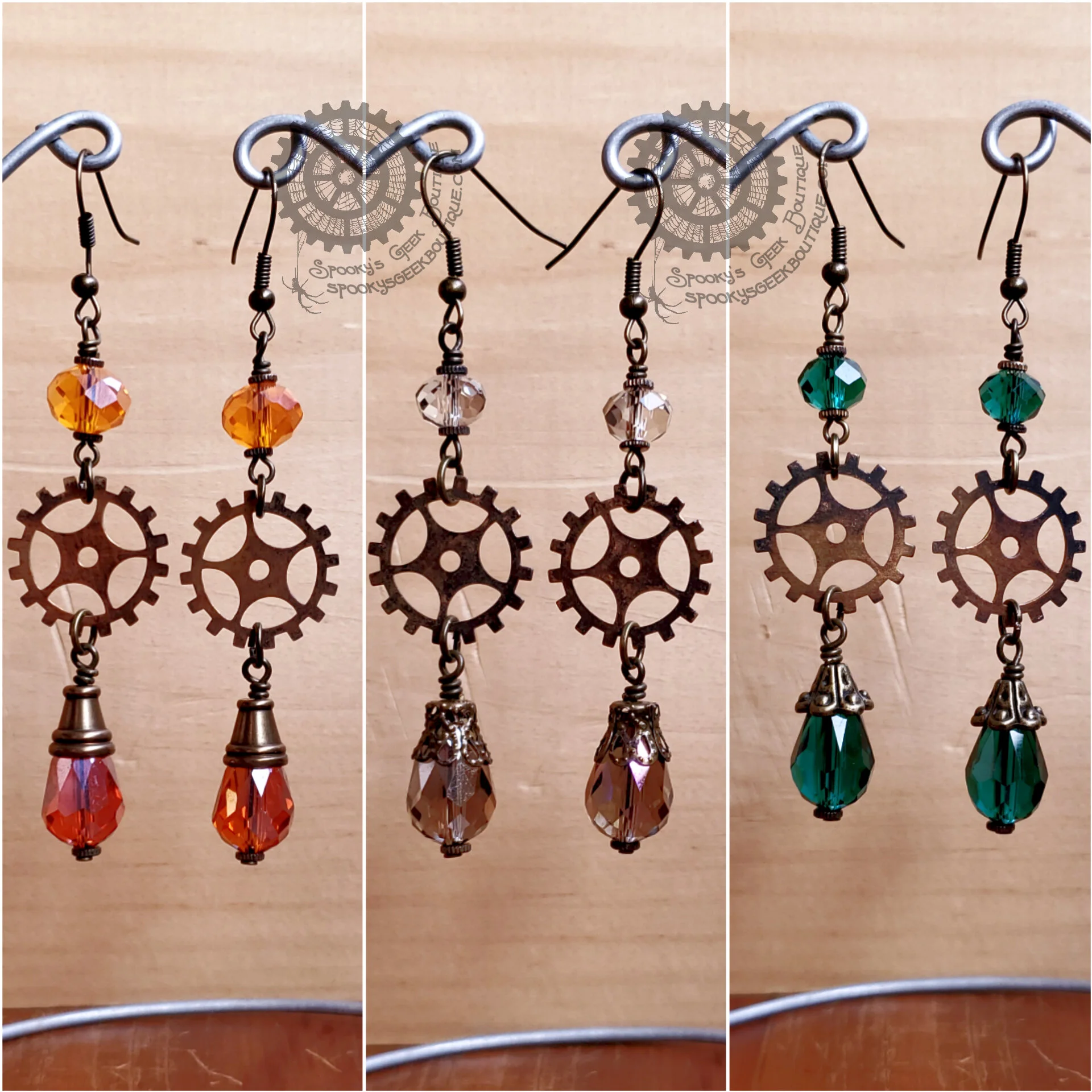 Steampunk Earrings