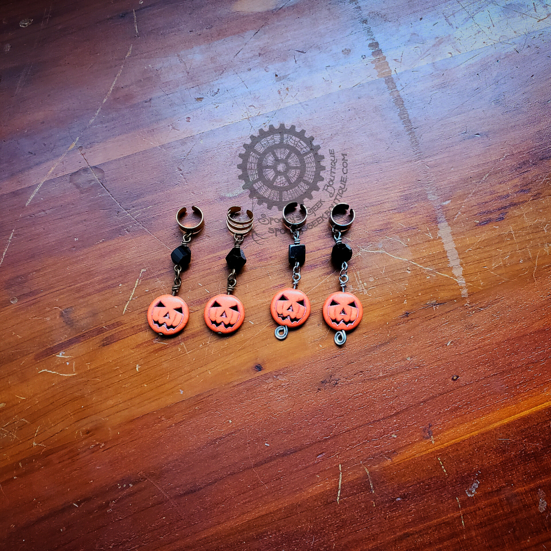 Pumpkinhead Ear Cuffs