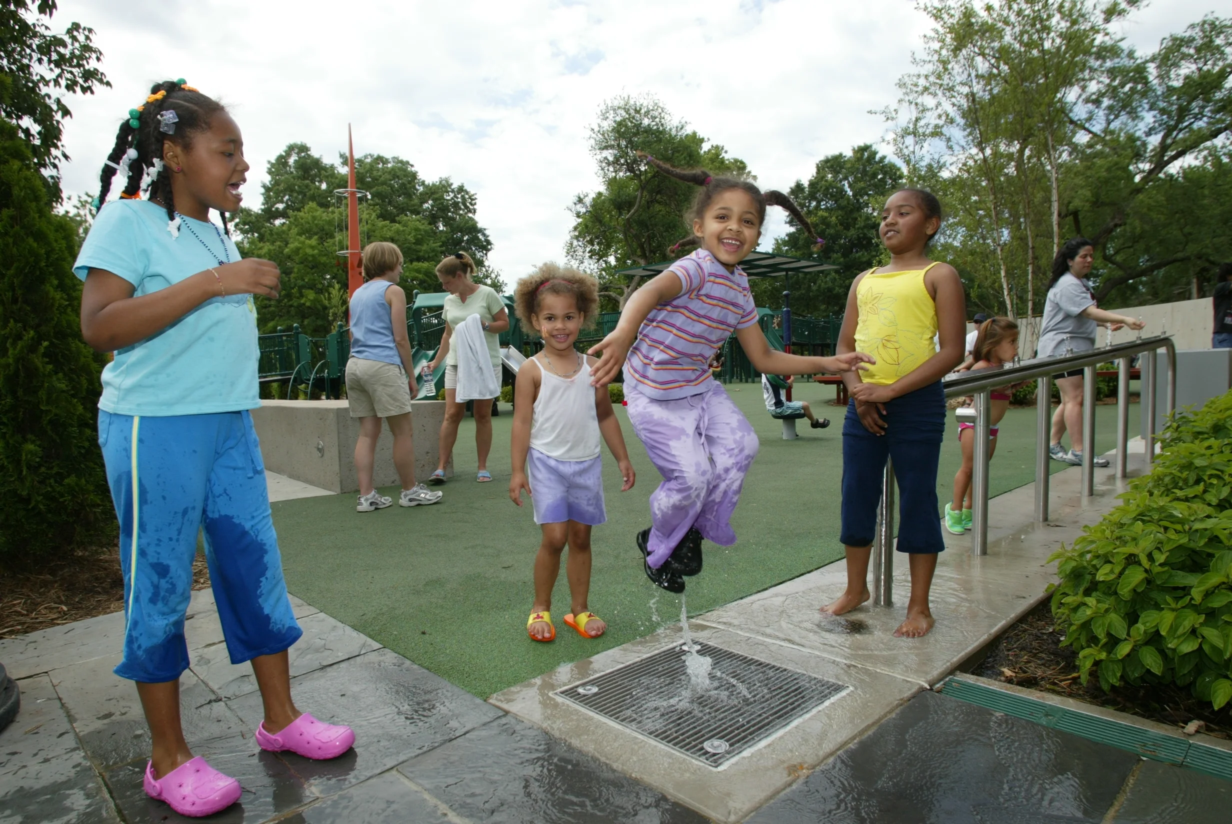 Variety playground girl jumping.JPG