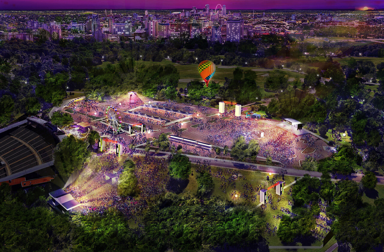 Rendering courtesy of LouFest