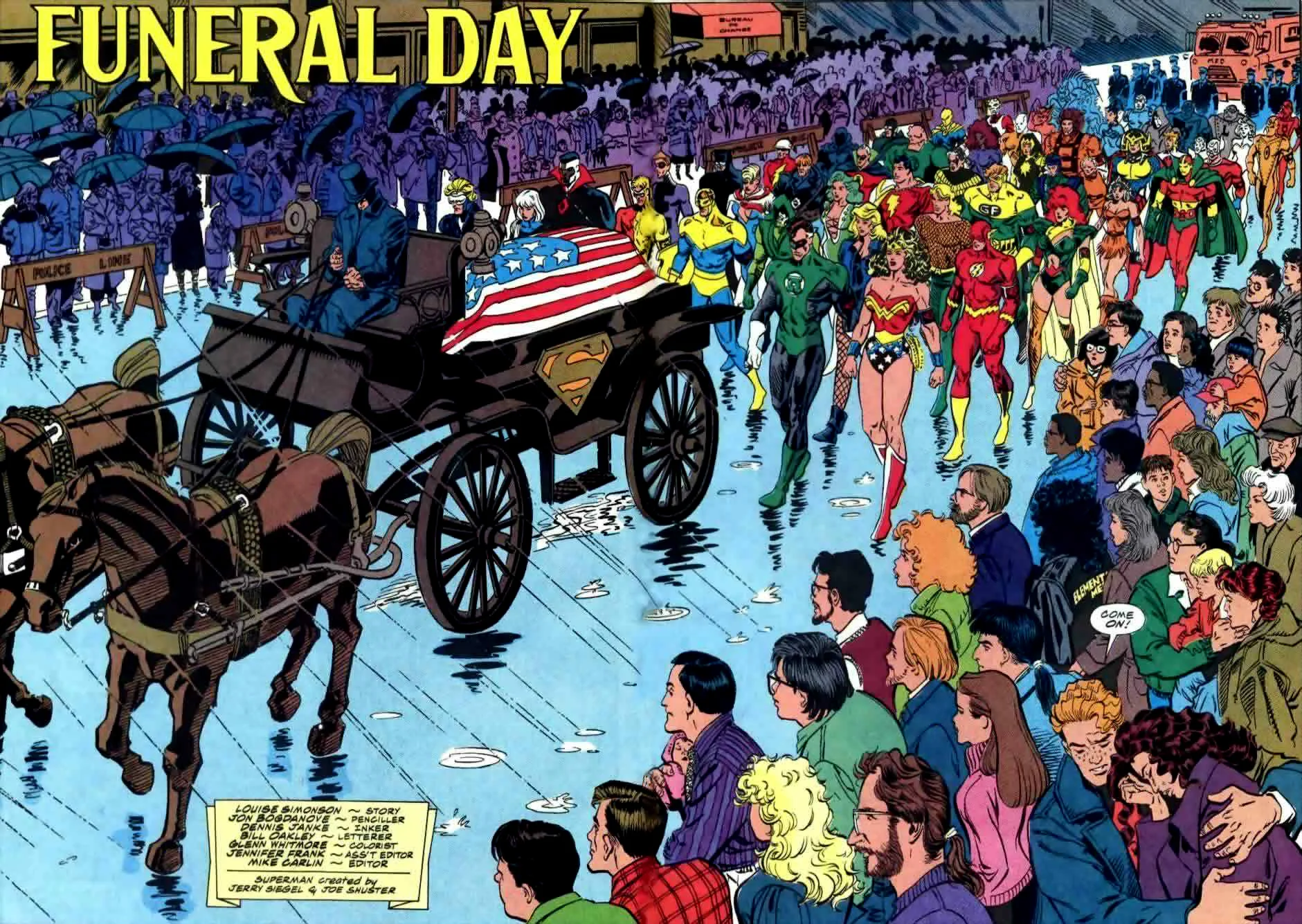 From Superman: The Man of Steel #20 (1993)