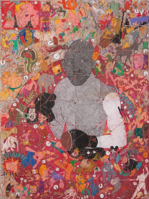 Tight Rope #1 (Kid Pamela). 63 x 48 in. 2015