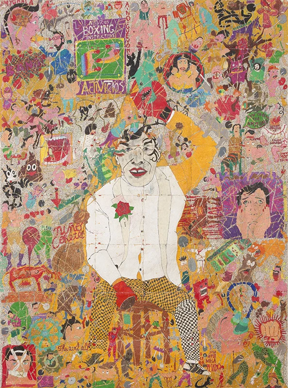 Tight Rope #4 (Mike). 63 x 48 in. 2015