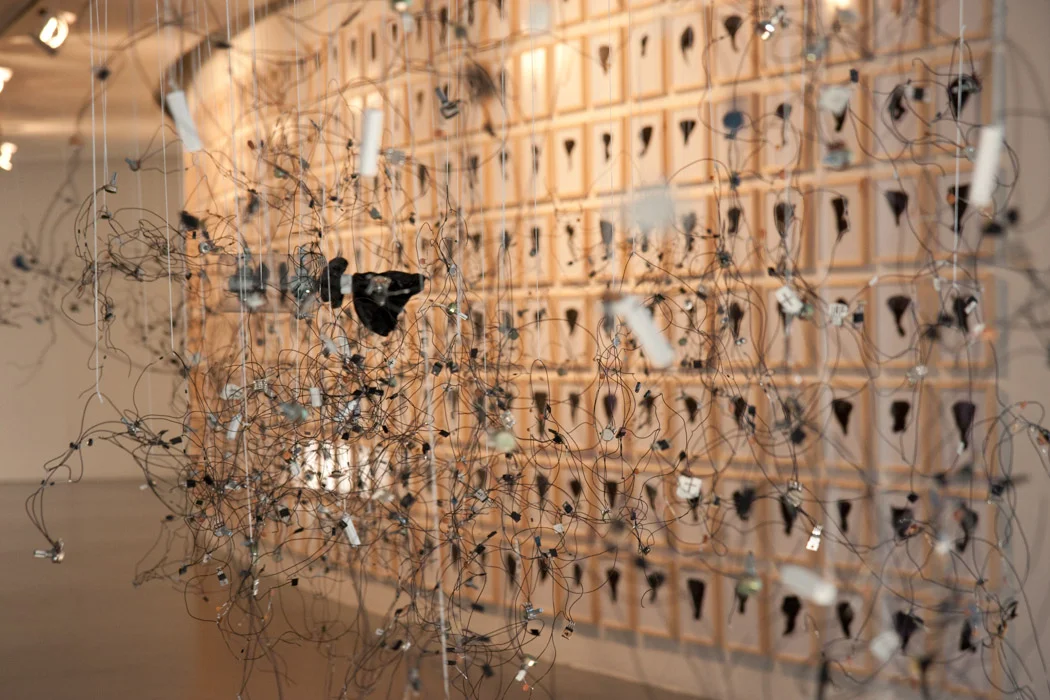 Installation view. Premio Luis Caballero, Galería Santa Fe, Bogotá, 2011. Dimensions variable.