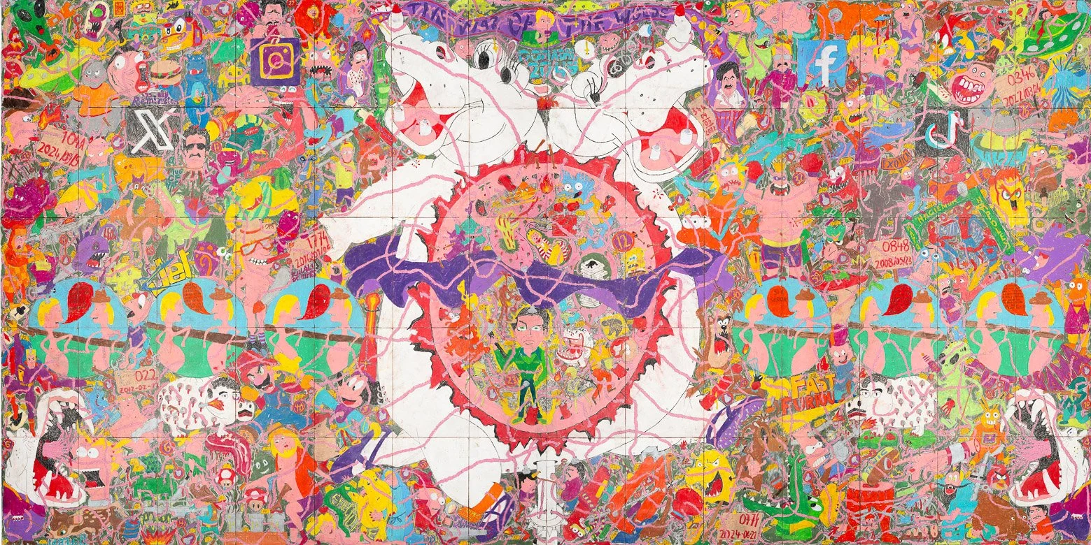  Fantasia III. 148,5 × 294 cm. 2025 