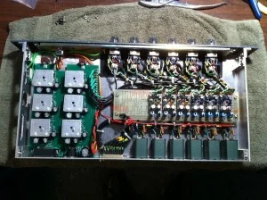 Neve 6×1 submixer conversion to 6-channel mic preamp