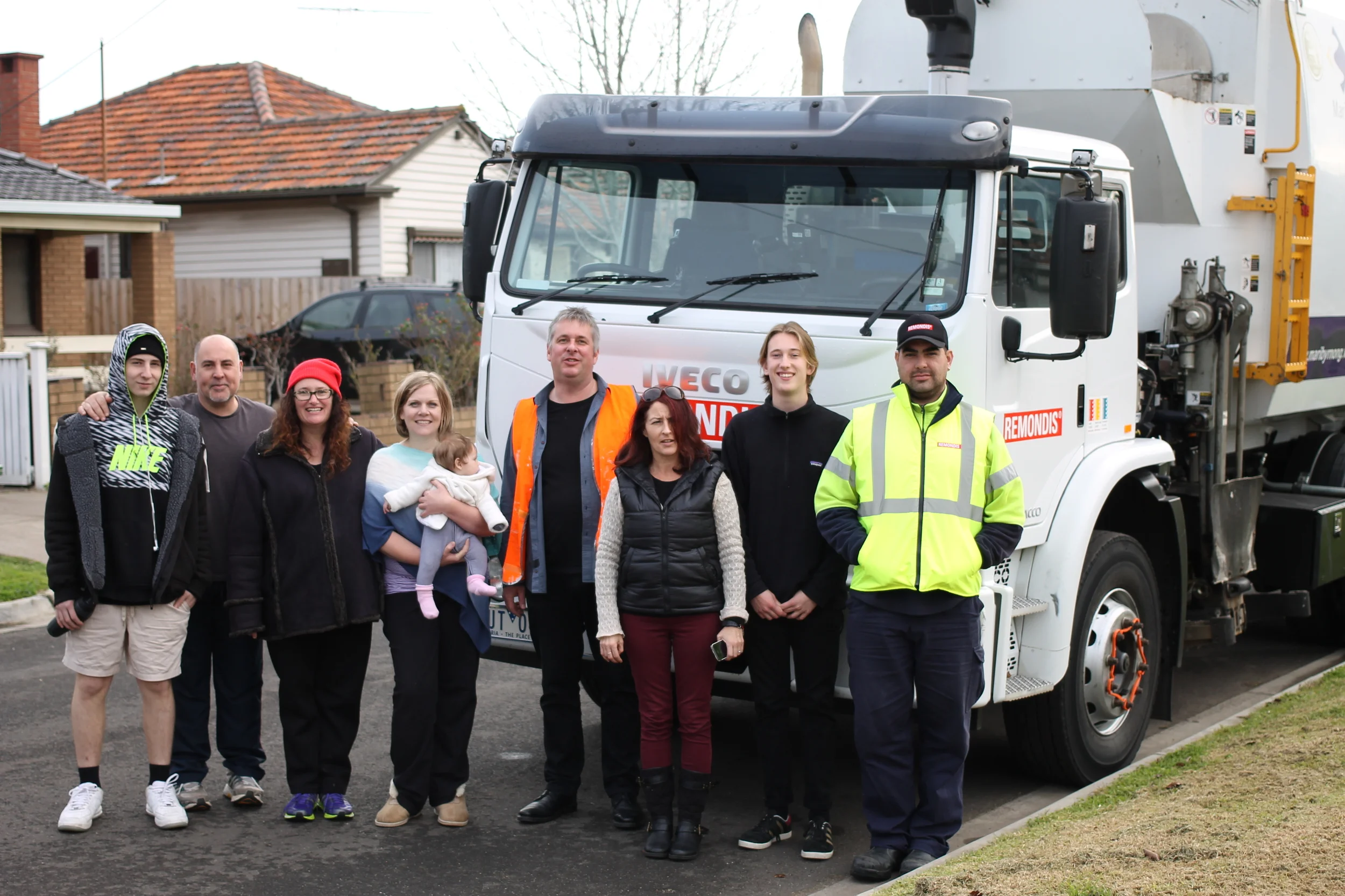 The Bin - Cast and Crew (Third from the left - Director Karen Ingram).