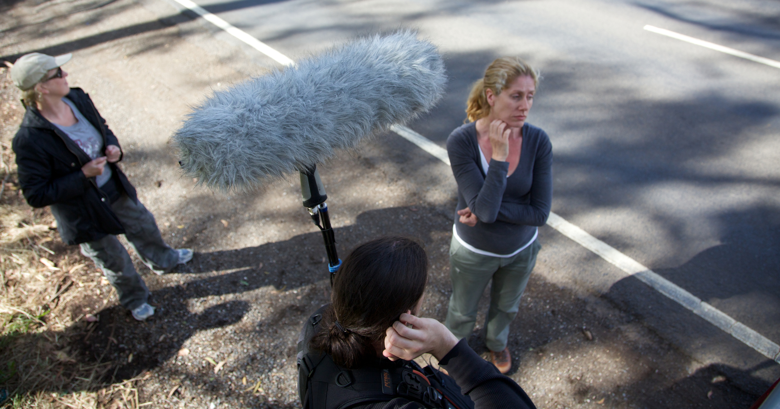 The Hardest Night Director Jennifer Ross at right.