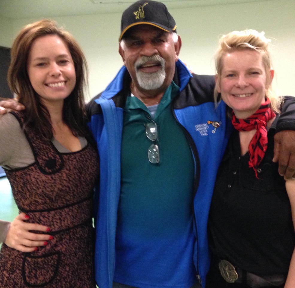 Urban Dreaming - Sandy Cowley (Greenwood), Uncle Pat Farrant and Director Rochelle Humphrey, 