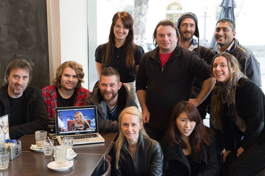 Walkman cast and crew.