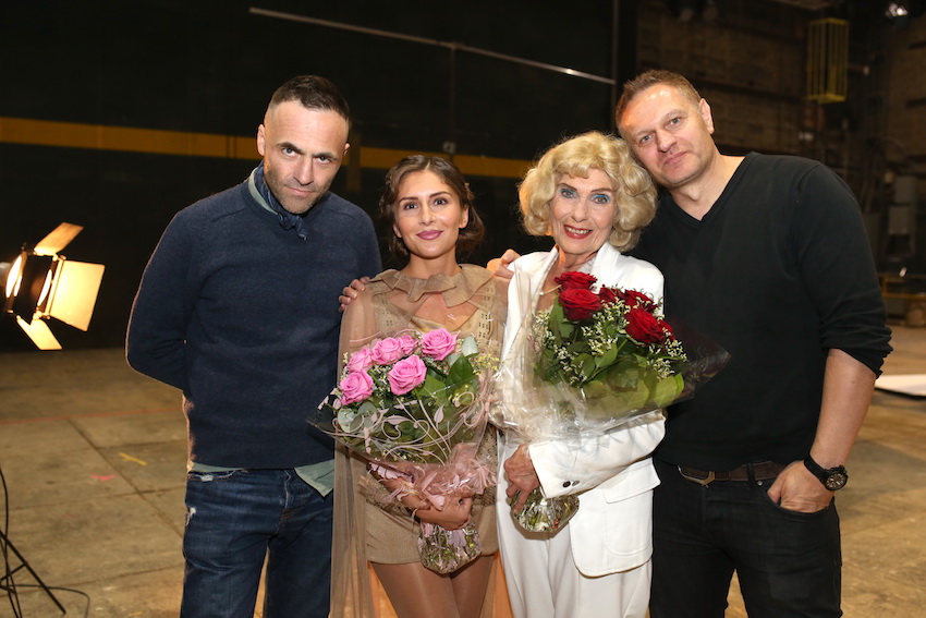 Leni. Leni. Director Adrian Vitoria, Valeria Kozhevnikova - lead actress - playing Leni Riefenstahl as a dancer (1924), an actress (1929) and a director (1940), Hildegard Neil - lead actress - playing Leni Riefenstahl as an older woman and writer/producer Alistair Audsley.