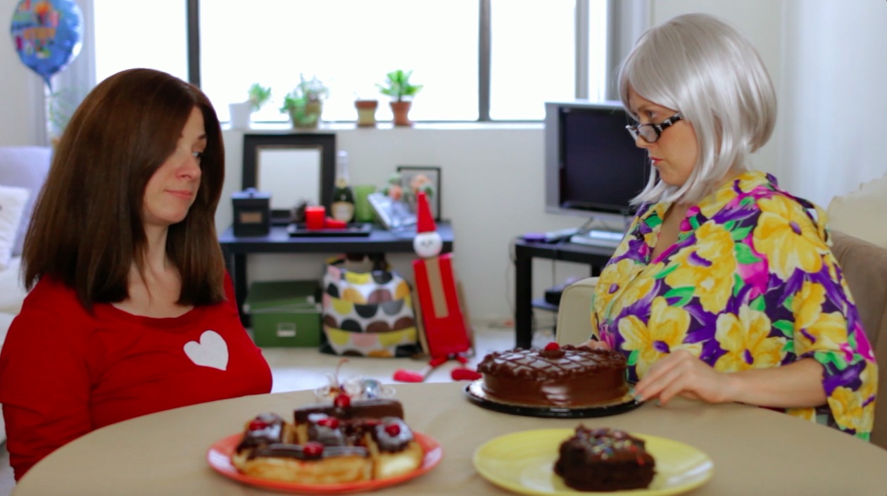 Cathy in Real Life - Cathy stands up to her mother. She's not getting pregnant. She's just getting fat.