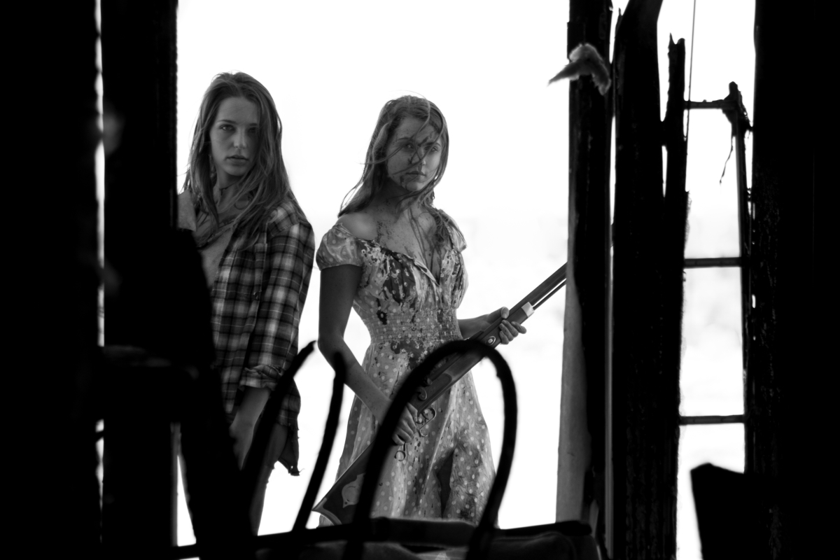  The Tribe - Jessica Rothe plays Jenny, Anne Winters plays Sara. Stills Richie Banks.