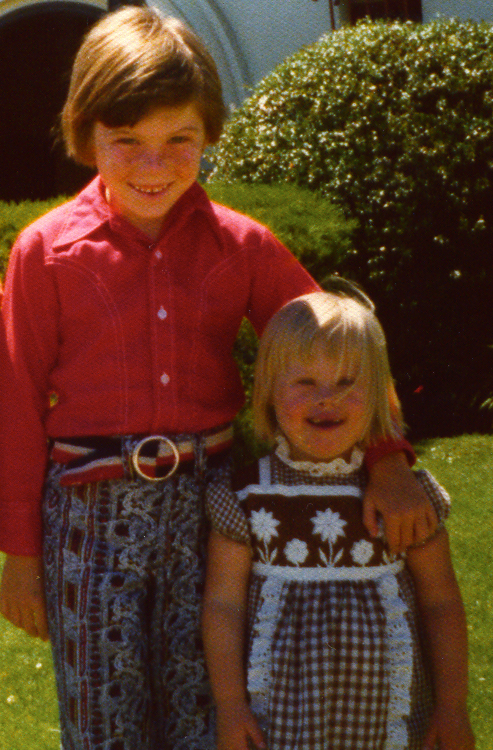 Brian and Kelly Donovan in 1976. Soulmates from a very early age who both loved performing and cheering each other on. ©2016 Mighty Me Productions, Inc. All Rights Reserved