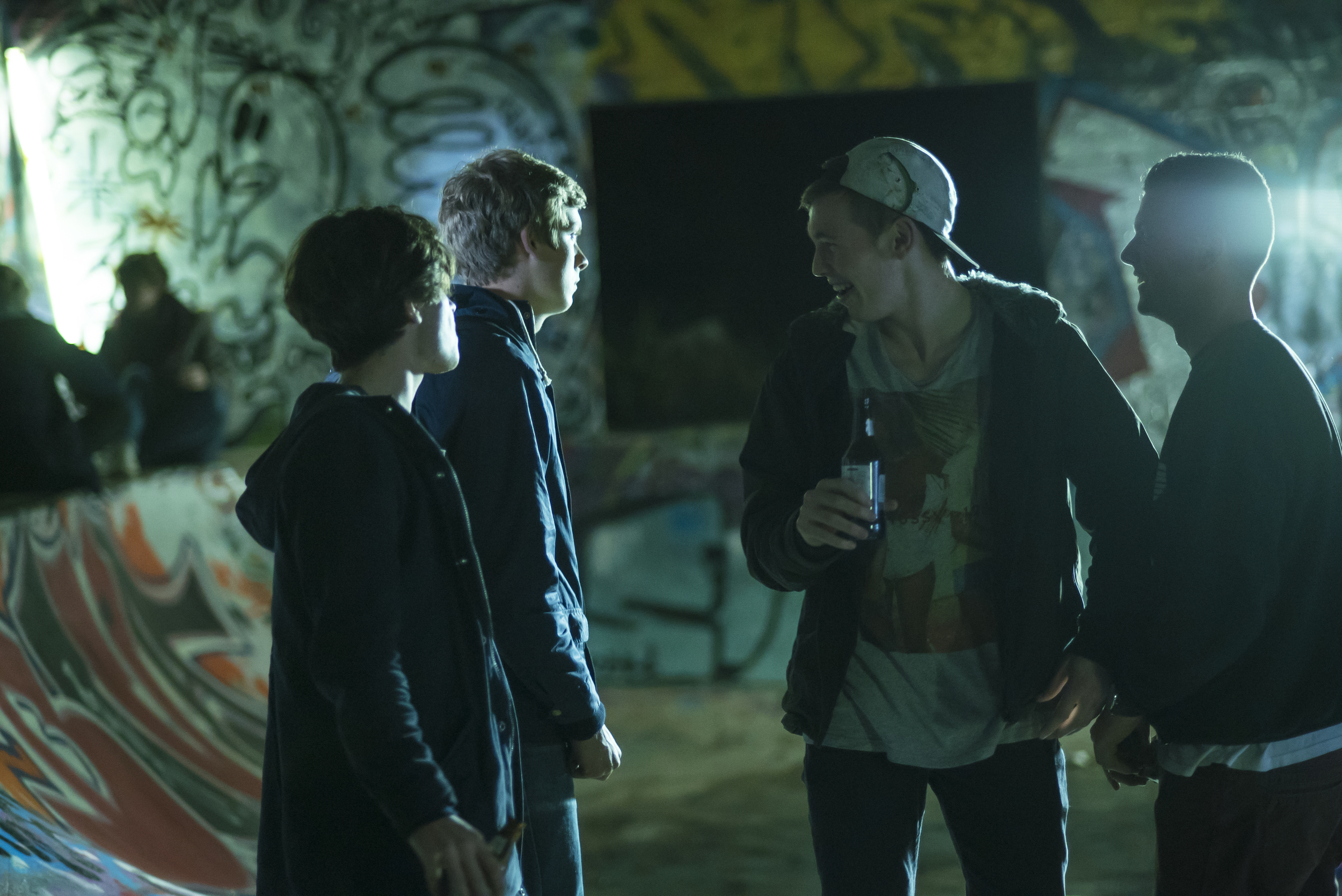 Headlight - Scene in the skate bowl.