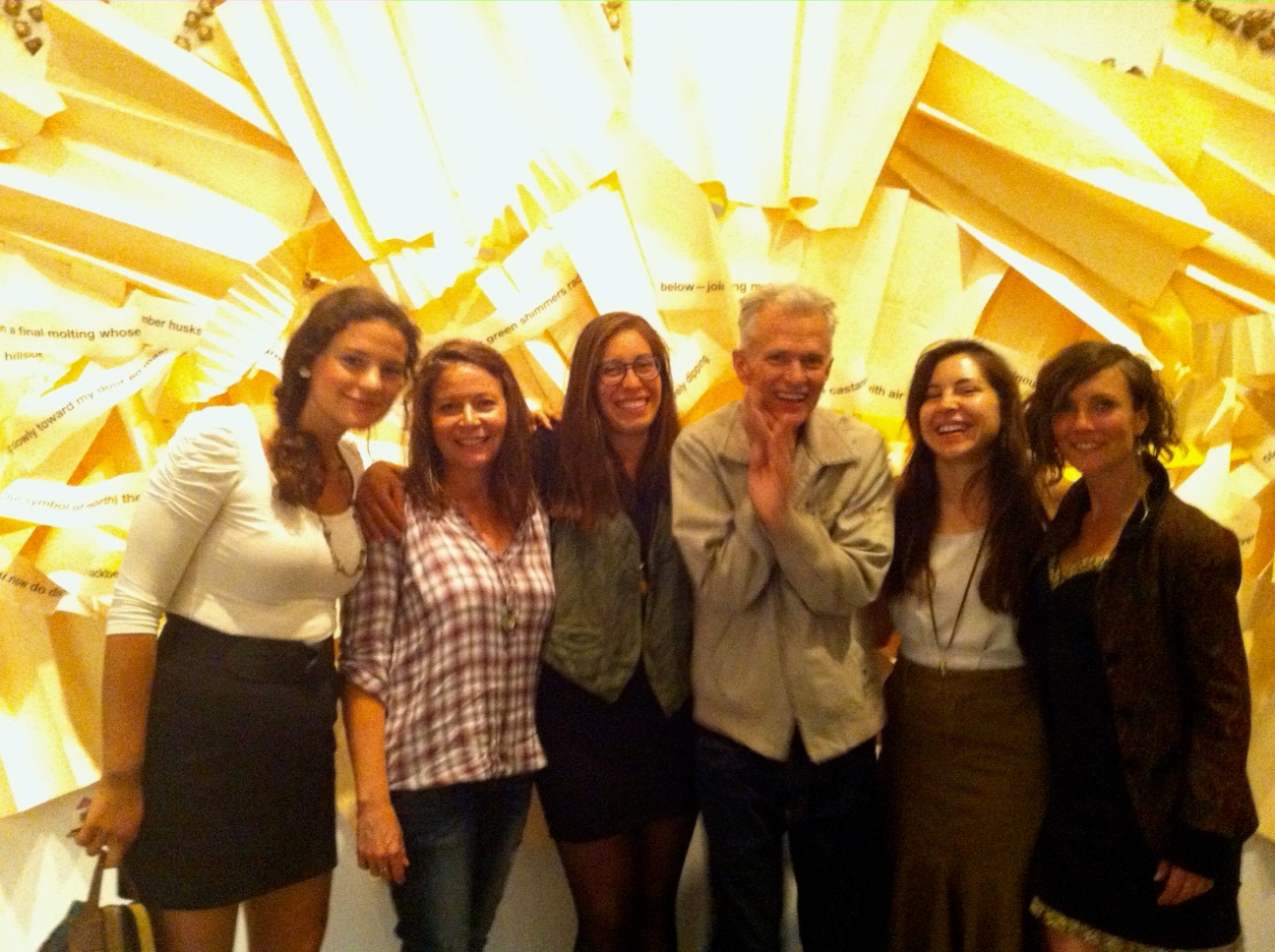 LONGSHOTSVILLE - Group shot after the Taos, New Mexico Premiere. (L to R) Ashleigh Grycner, Jody McNicholas, Jacquelyn Cordova, Bruce McIntosh, Janelle Cordova and Tammy Stackpoole.