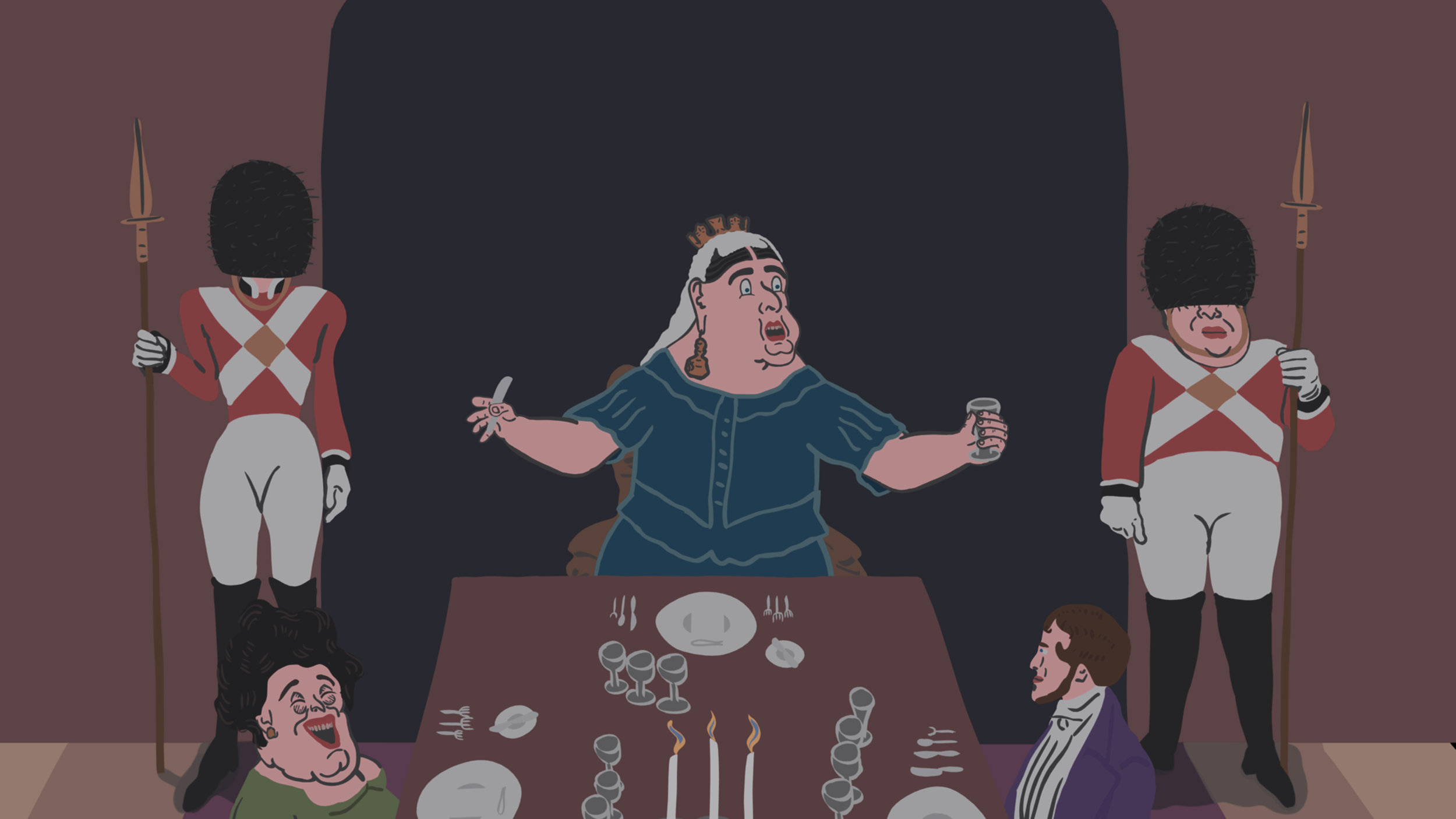  Time Portal Glory Hole - Queen Victoria gives her solution to dealing with the Luddite insurgence.