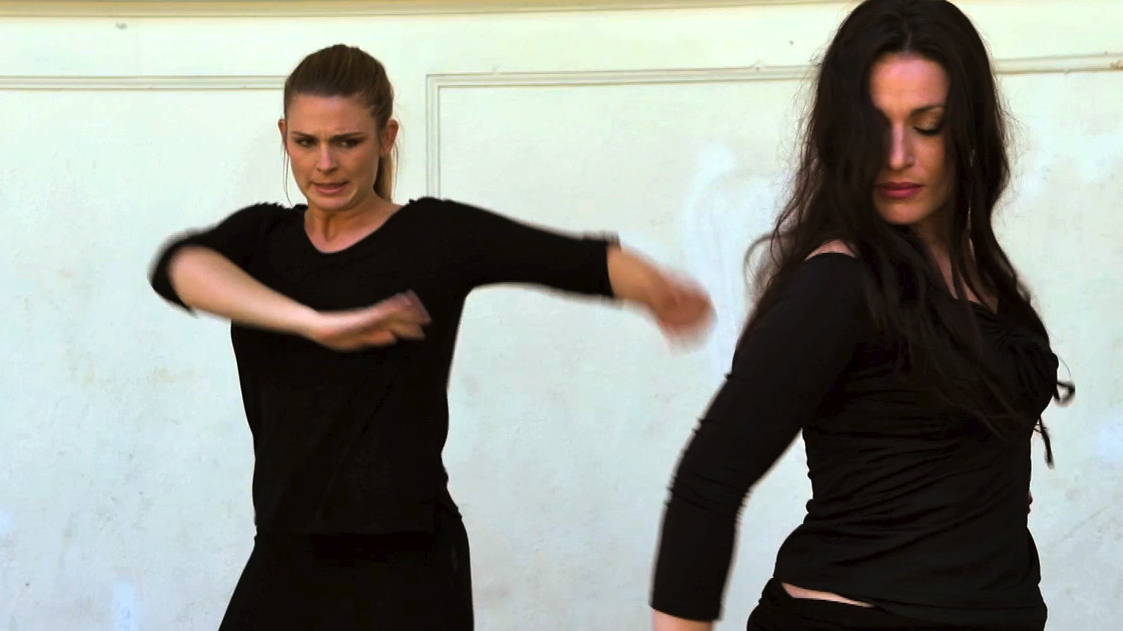 Camille (dancer Kayla Lyall) struggles to keep up with former frienemy Natalia (dancer Fanny Ara).