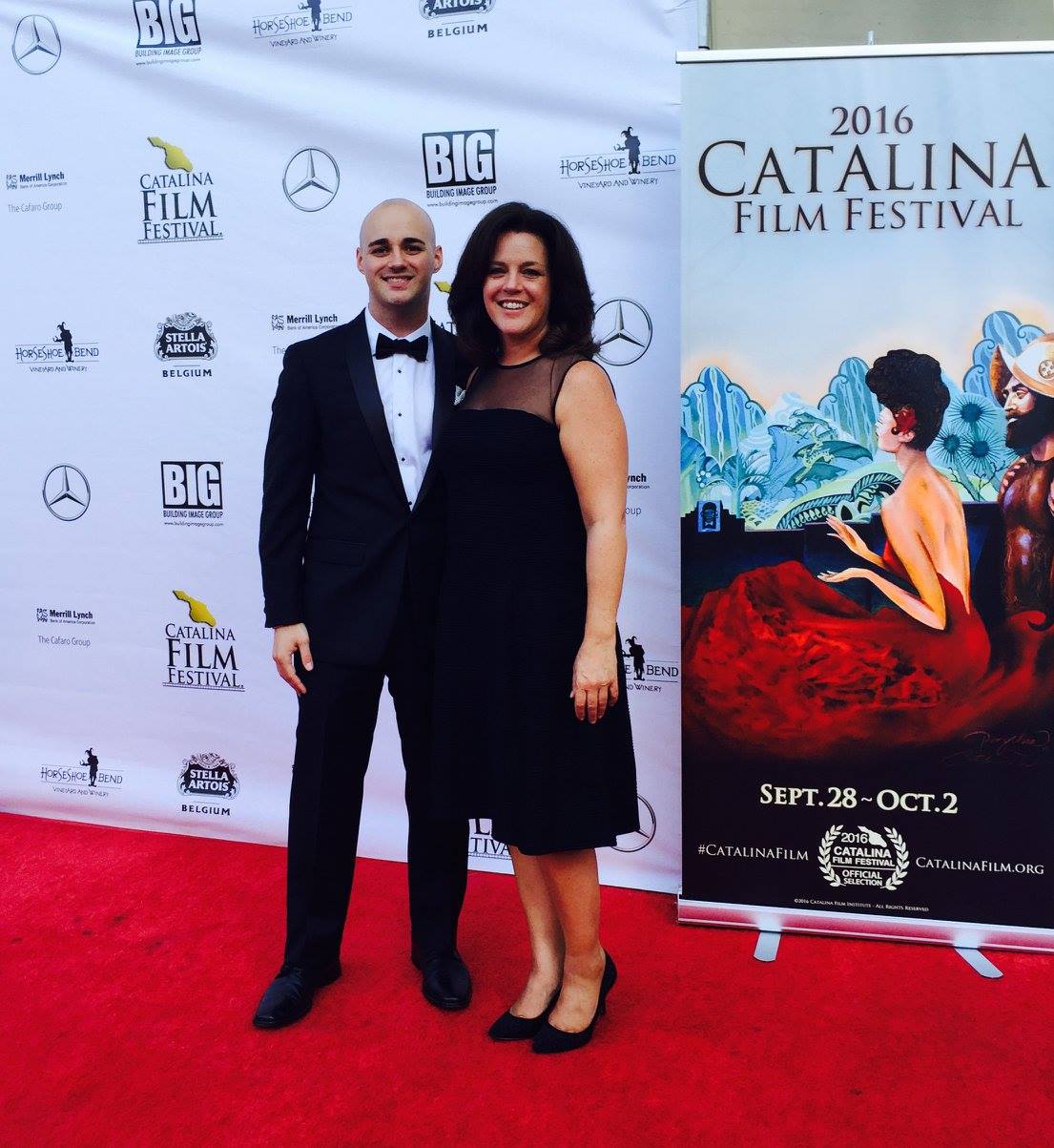 "LeDonne and his mother walk the red carpet two years after his choice to Hang On and becomes the "Best Animated Short" of the 2016 Catalina Film Festival".