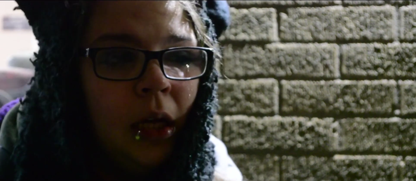 Jojo is 17 years old and has been homeless for 1.5 years. Together with her boyfriend, Chris, she hopes to start over in California.