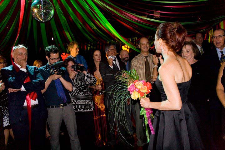 Cold Feet - Spencer Schilly (blue tie) filming Lisa at the wedding