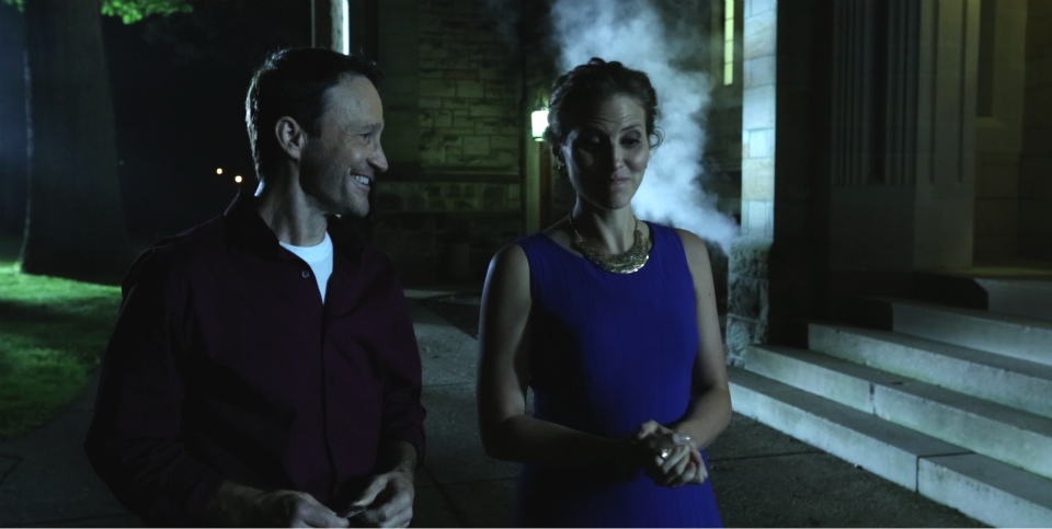 Looking for the Jackalope - actors Michael Leydon Campbell and Meissa Hampton