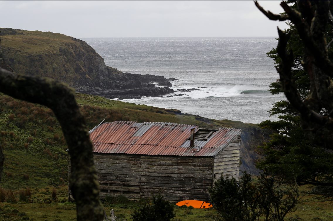 Peninsula Mitre - We found this wave on day 45 of the expedition, when we had almost no more expectations of surfing