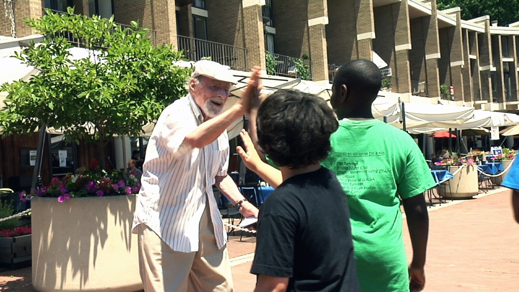 Another Way of Living: The Story of Reston, VA - Robert Simon with kids.